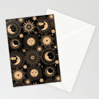 Vintage Sun & Moon Stationery Card Gallery Image 2
