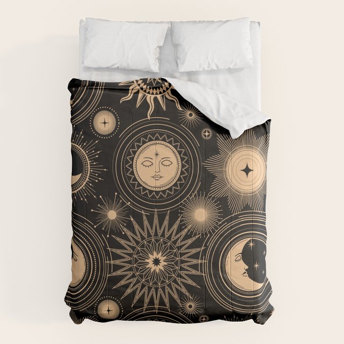 Vintage Sun & Moon Comforter Gallery Image 6