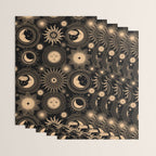 Vintage Sun & Moon Wrapping Paper Gallery Image 3