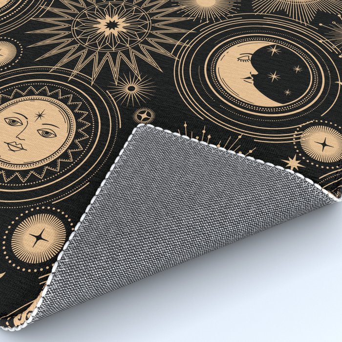 Vintage Sun & Moon Rug Gallery Image 4