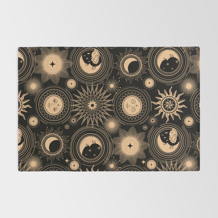 Vintage Sun & Moon Rug Gallery Image 2