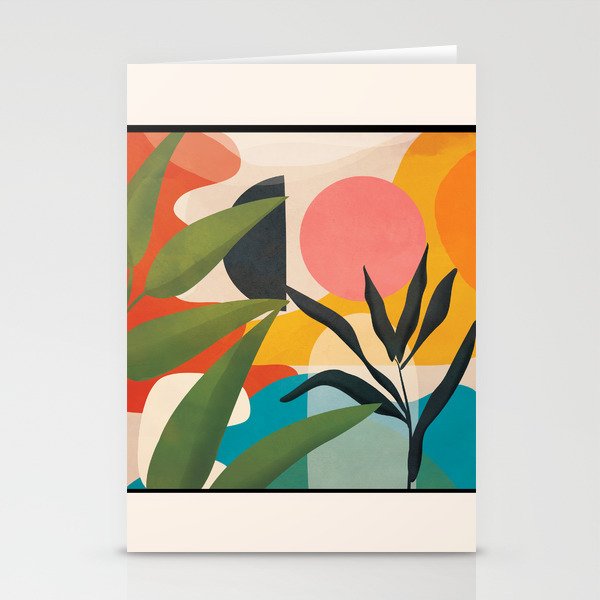 Sunrise Garden 5 Stationery Card Gallery Image 2