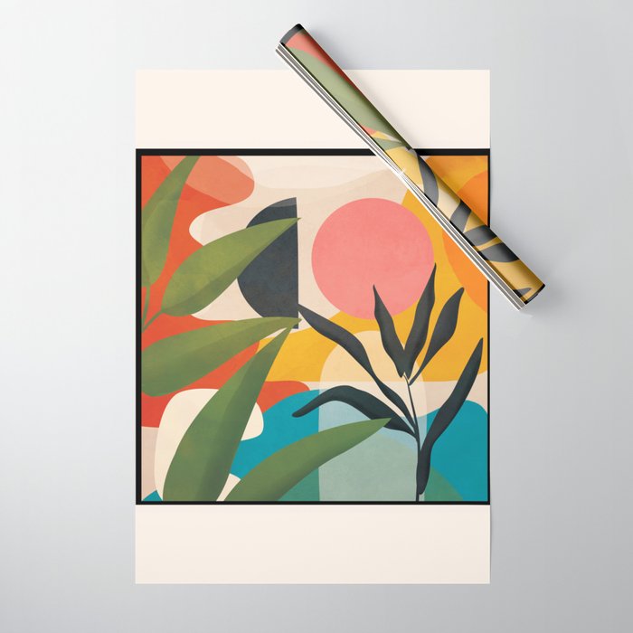 Sunrise Garden 5 Wrapping Paper Gallery Image 1