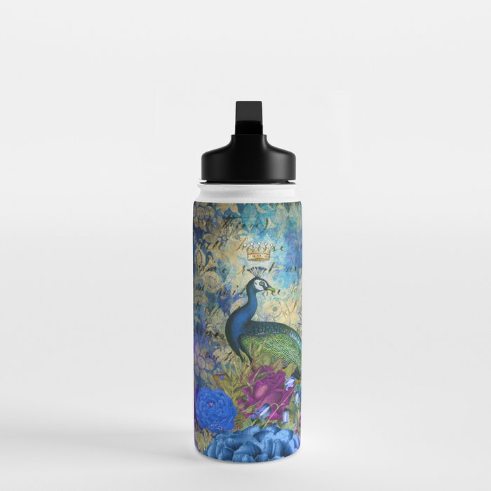Feather Peacock 20 Water Bottle Gallery Image 3