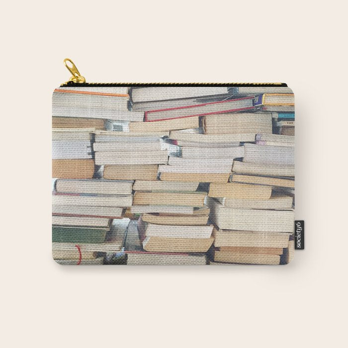 Books, Pages, Stories Carry All Pouch Gallery Image 1
