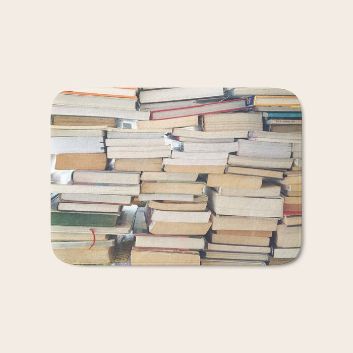 Books, Pages, Stories Bath Mat Gallery Image 1
