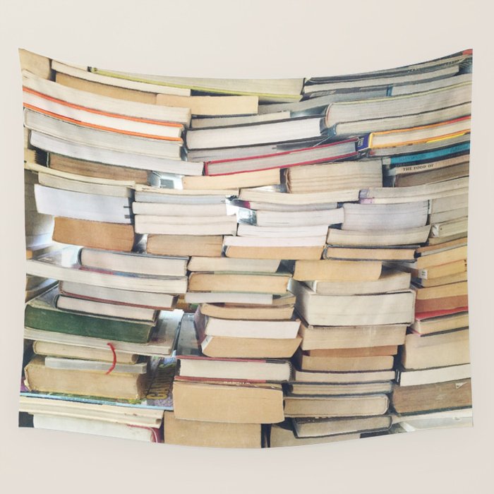 Books, Pages, Stories Wall Tapestry Gallery Image 4