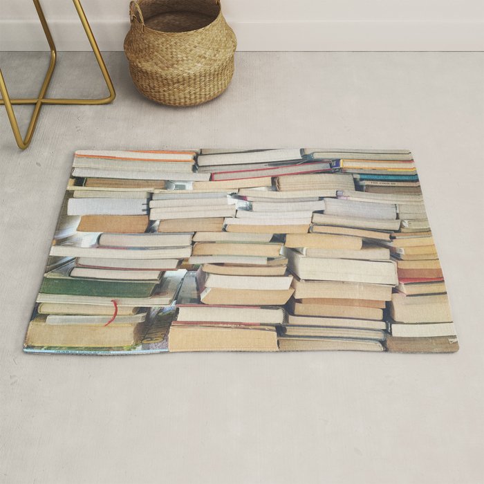 Books, Pages, Stories Rug Gallery Image 1