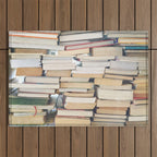 Books, Pages, Stories Outdoor Rug Gallery Image 1
