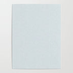 linen textured stripes - dusty blue Poster Gallery Image 4