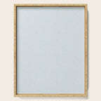 linen textured stripes - dusty blue Serving Tray Gallery Image 1