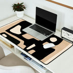 Modern Abstract Minimal Shapes 117 Desk Mat Gallery Image 2