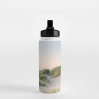 Dunes of Holland | Sunset travel photography | Pastel fine art beach print Water Bottle Gallery Image 2