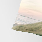 Dunes of Holland | Sunset travel photography | Pastel fine art beach print Pillow Sham Gallery Image 4