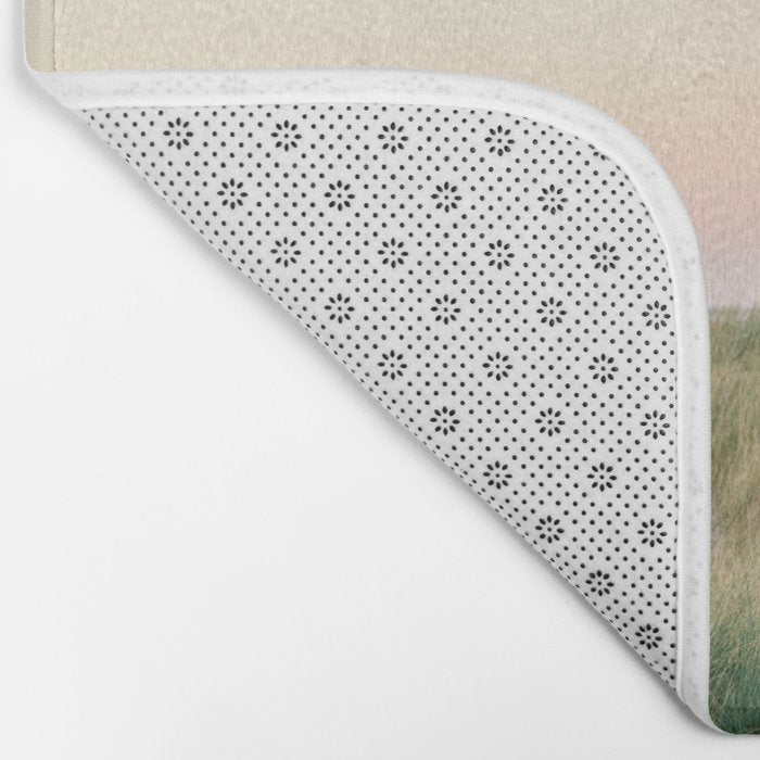 Dunes of Holland | Sunset travel photography | Pastel fine art beach print Bath Mat Gallery Image 2