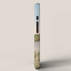 Dunes of Holland | Sunset travel photography | Pastel fine art beach print iPhone Case Gallery Image 2