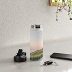 Dunes of Holland | Sunset travel photography | Pastel fine art beach print Water Bottle Gallery Image 4