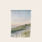 Dunes of Holland | Sunset travel photography | Pastel fine art beach print Wall Hanging Gallery Image 1