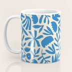 Organic nature flower shape art pattern Coffee Mug Gallery Image 3