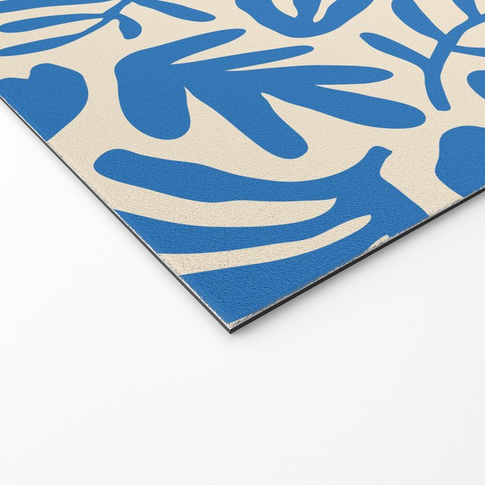 Organic nature flower shape art pattern Welcome Mat Gallery Image 2