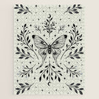 Mystical Luna Moth Jigsaw Puzzle Gallery Image 1
