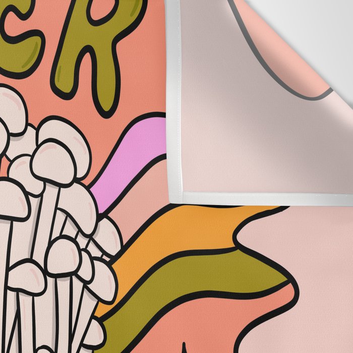 Cancer Mushroom Wall Tapestry Gallery Image 3
