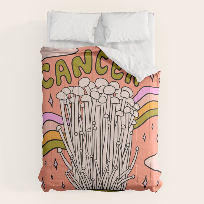 Cancer Mushroom Comforter Gallery Image 6