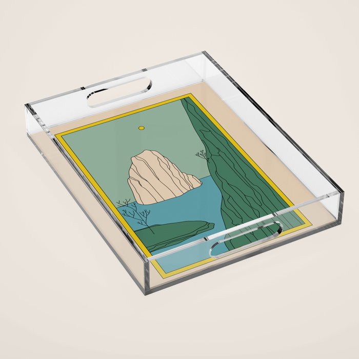 HERE Acrylic Tray Gallery Image 1