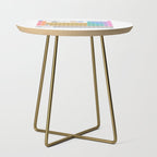 Periodic Table of Elements A - White Side Table Gallery Image 1