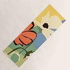 Modern Abstract Art Flowers 14 Yoga Mat Gallery Image 1