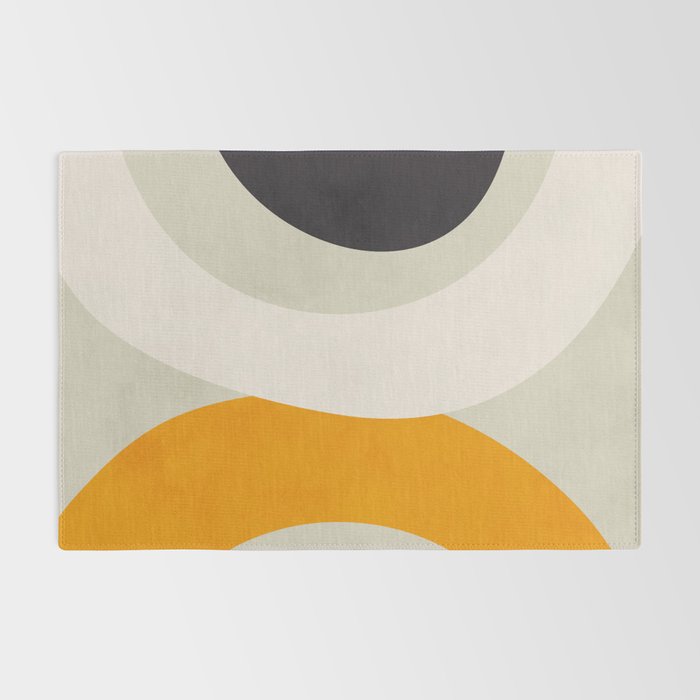 abstract modern geometric art Rug Gallery Image 2