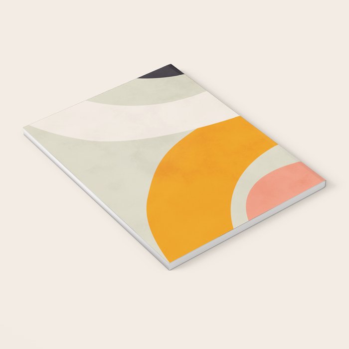 abstract modern geometric art Notebook Gallery Image 3
