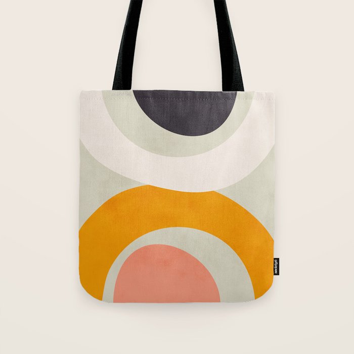 abstract modern geometric art Tote Bag Gallery Image 1
