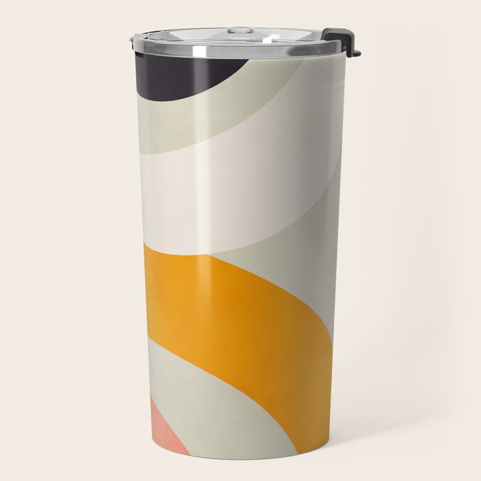 abstract modern geometric art Travel Mug Gallery Image 2