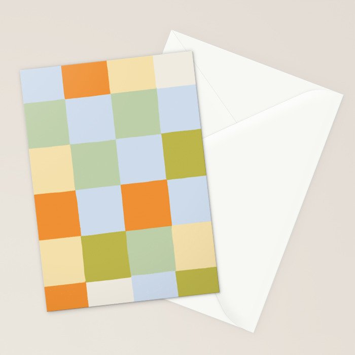 Tiles III Stationery Card Gallery Image 2