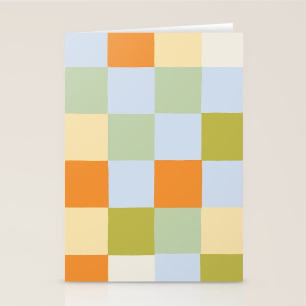 Tiles III Stationery Card Gallery Image 1