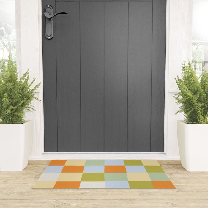 Tiles III Welcome Mat Gallery Image 3