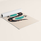 Southwestern Slither in Black Yoga Mat Gallery Image 2