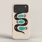 Southwestern Slither in Black iPhone Case Gallery Image 4