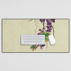 Minhwa : Grapevine Type (Korean traditional/folk art) Desk Mat Gallery Image 1