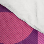 Mid Century Modern Shapes - Pink Magenta Comforter Gallery Image 4