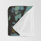 Tom Thomson Northern Lights Canadian Landscape Artist Throw Blanket Gallery Image 3