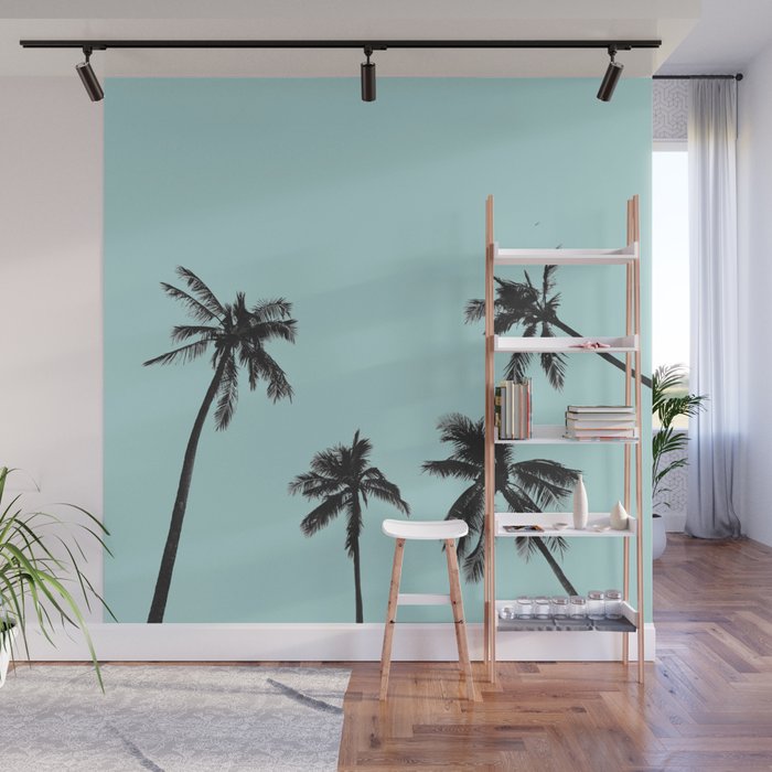 Palm trees 5 Wall Mural Gallery Image 1