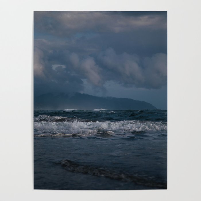 Dark Ocean Blues Poster Gallery Image 1