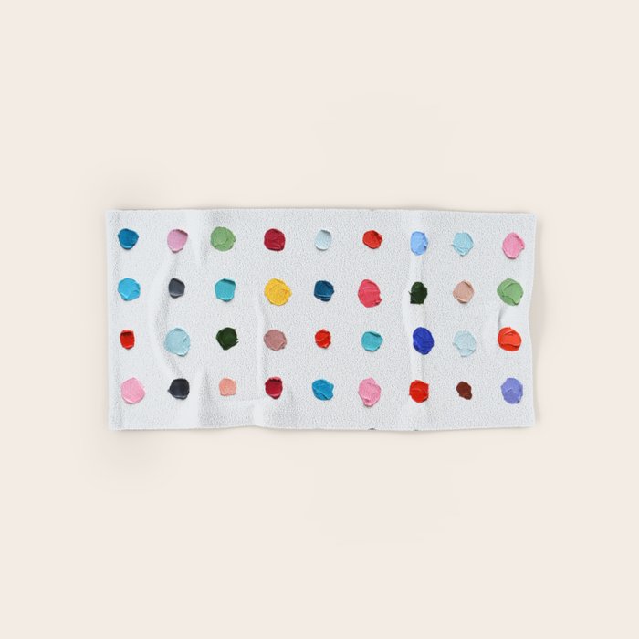 Infinite Polka Daubs Bath Towel Gallery Image 1