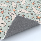 Pastel Ghost Print in Blue Rug Gallery Image 4