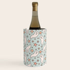 Pastel Ghost Print in Blue Wine Chiller Gallery Image 3