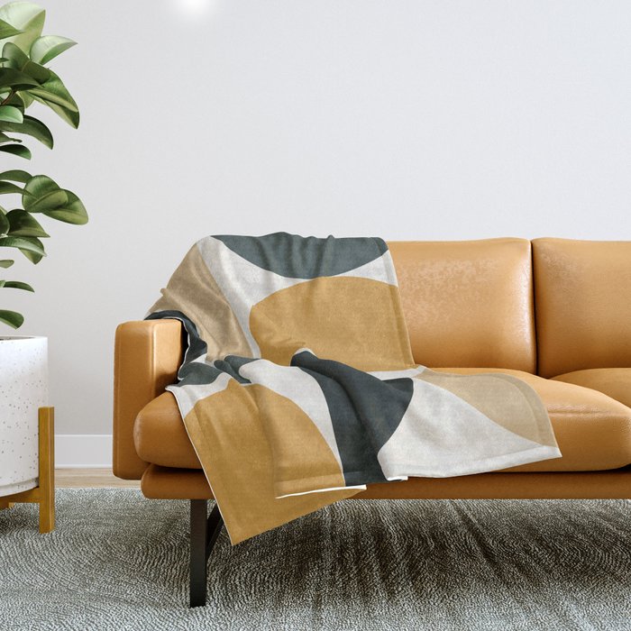 Bold Minimalism CXLIII Throw Blanket Gallery Image 1