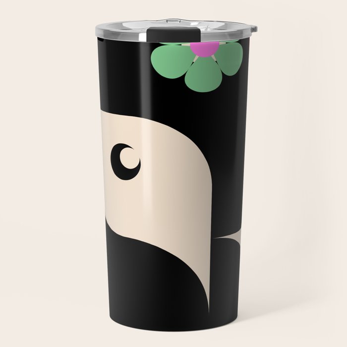 Red Girl Travel Mug Gallery Image 1