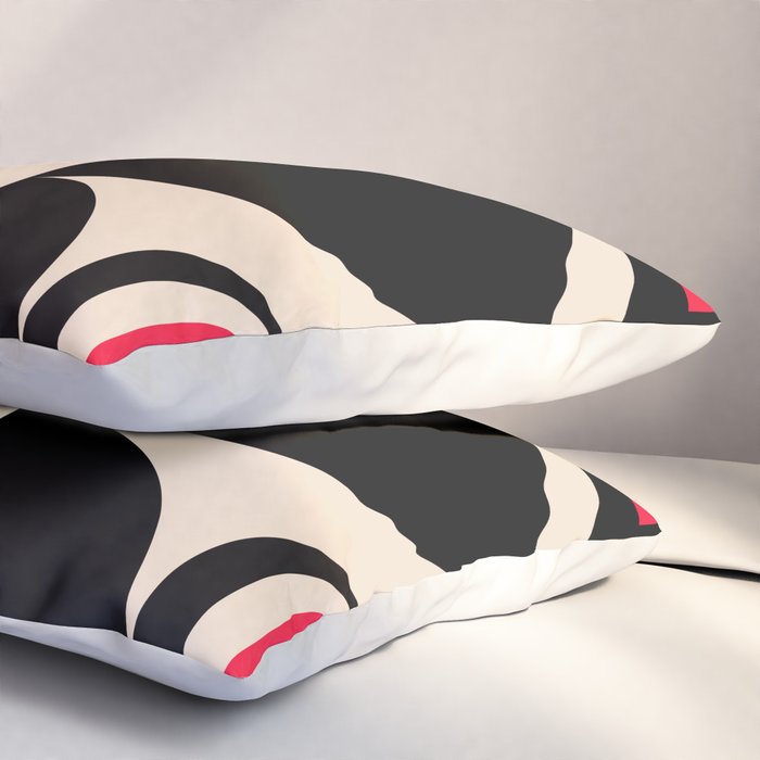 Red Girl Pillow Sham Gallery Image 3